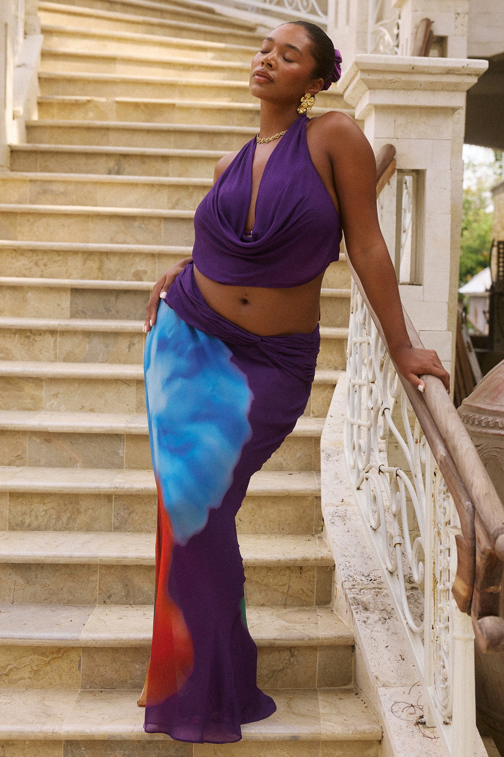 Luzita Top in Aurora