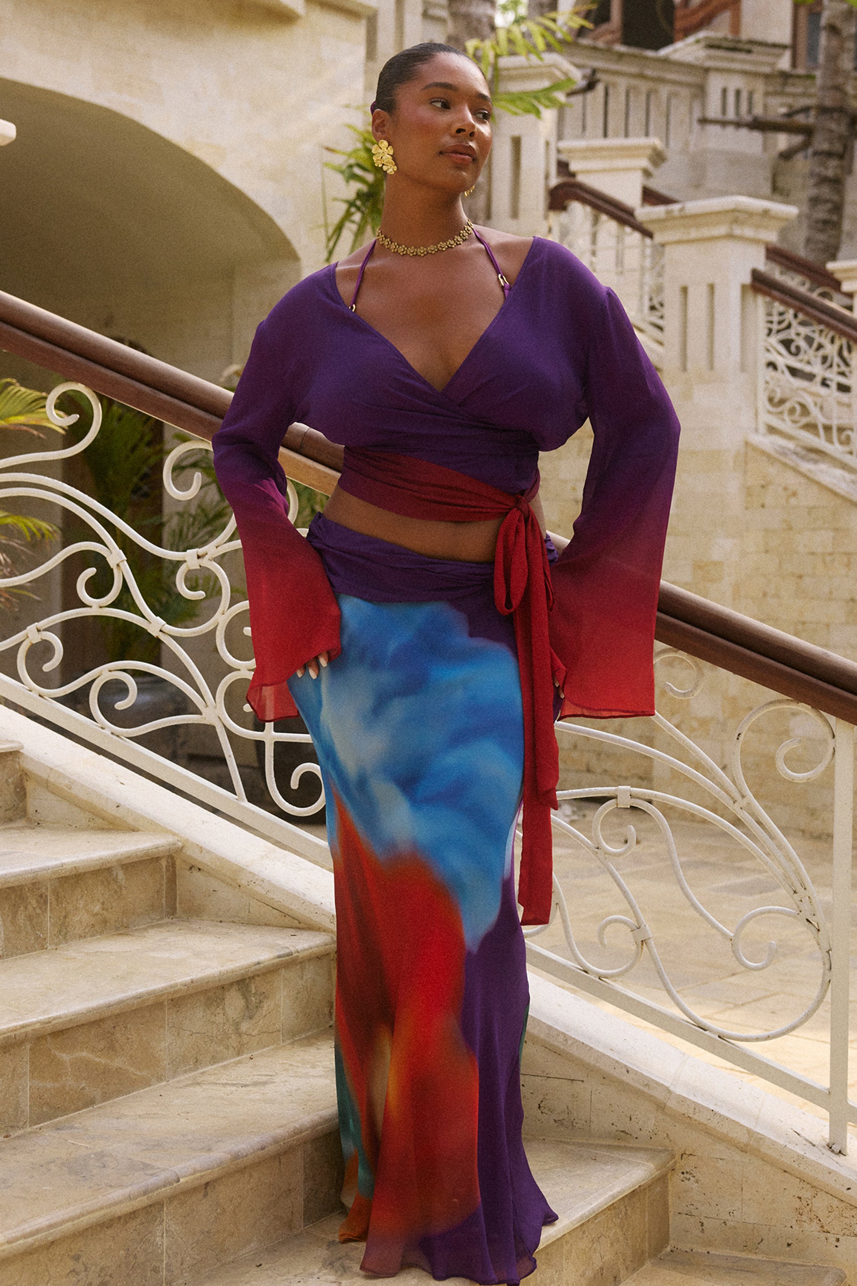 Solara Top in Aurora