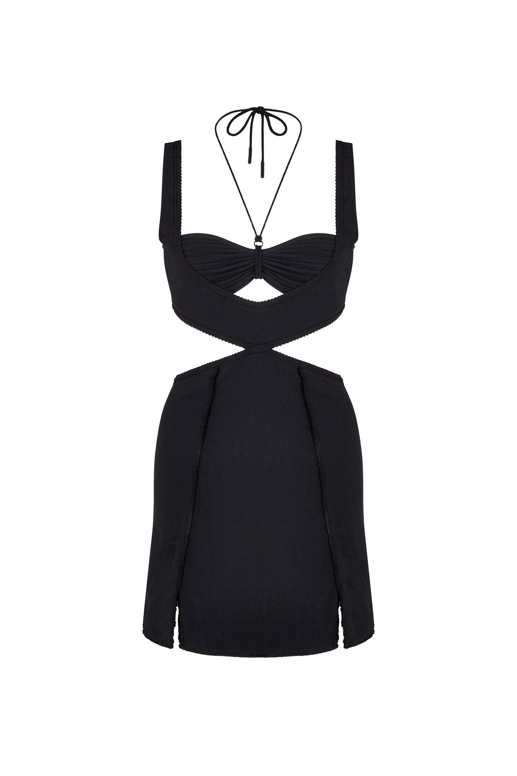 Adriana Dress in Onyx