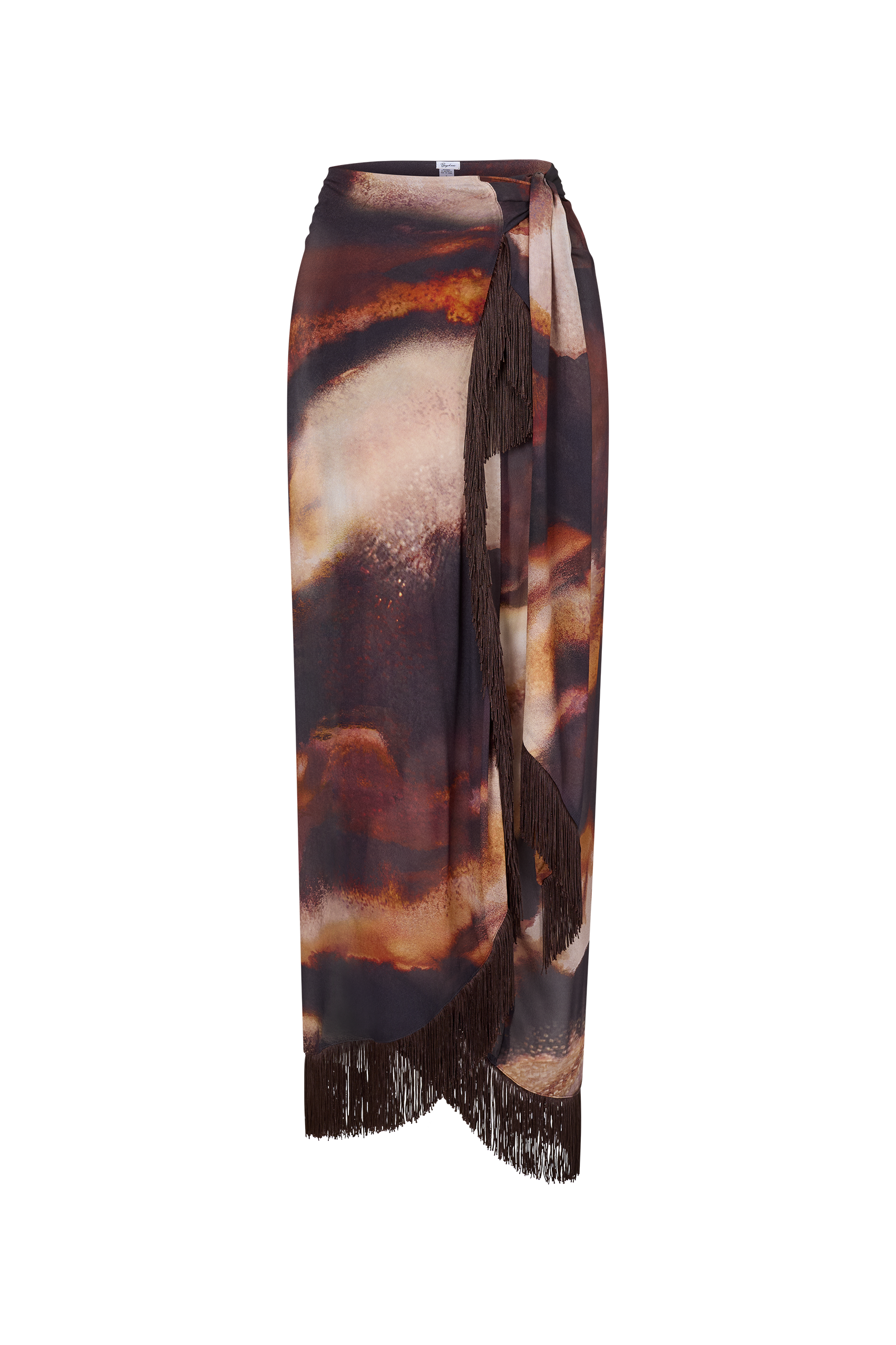 Omara Wrap Maxi Skirt in Sarabi