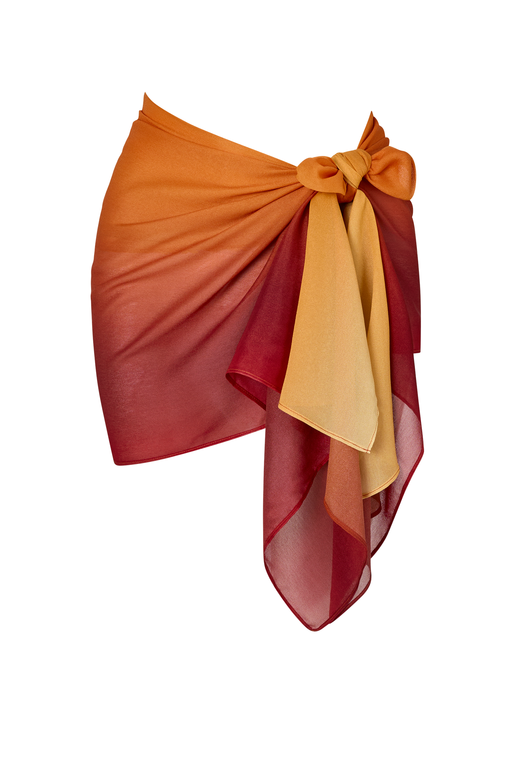 Georgette Sarong in Sol