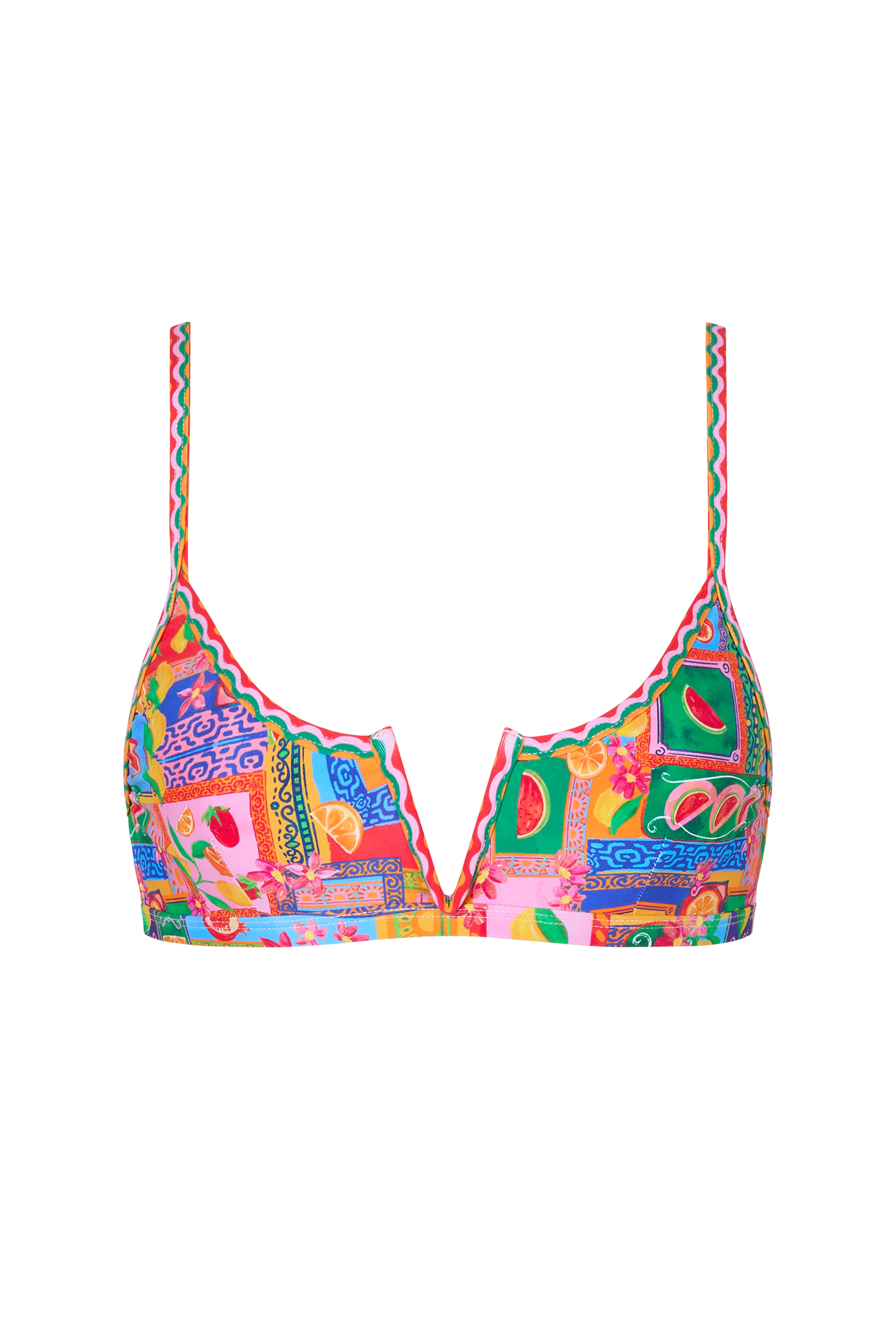Samos Bikini Top in Frutta