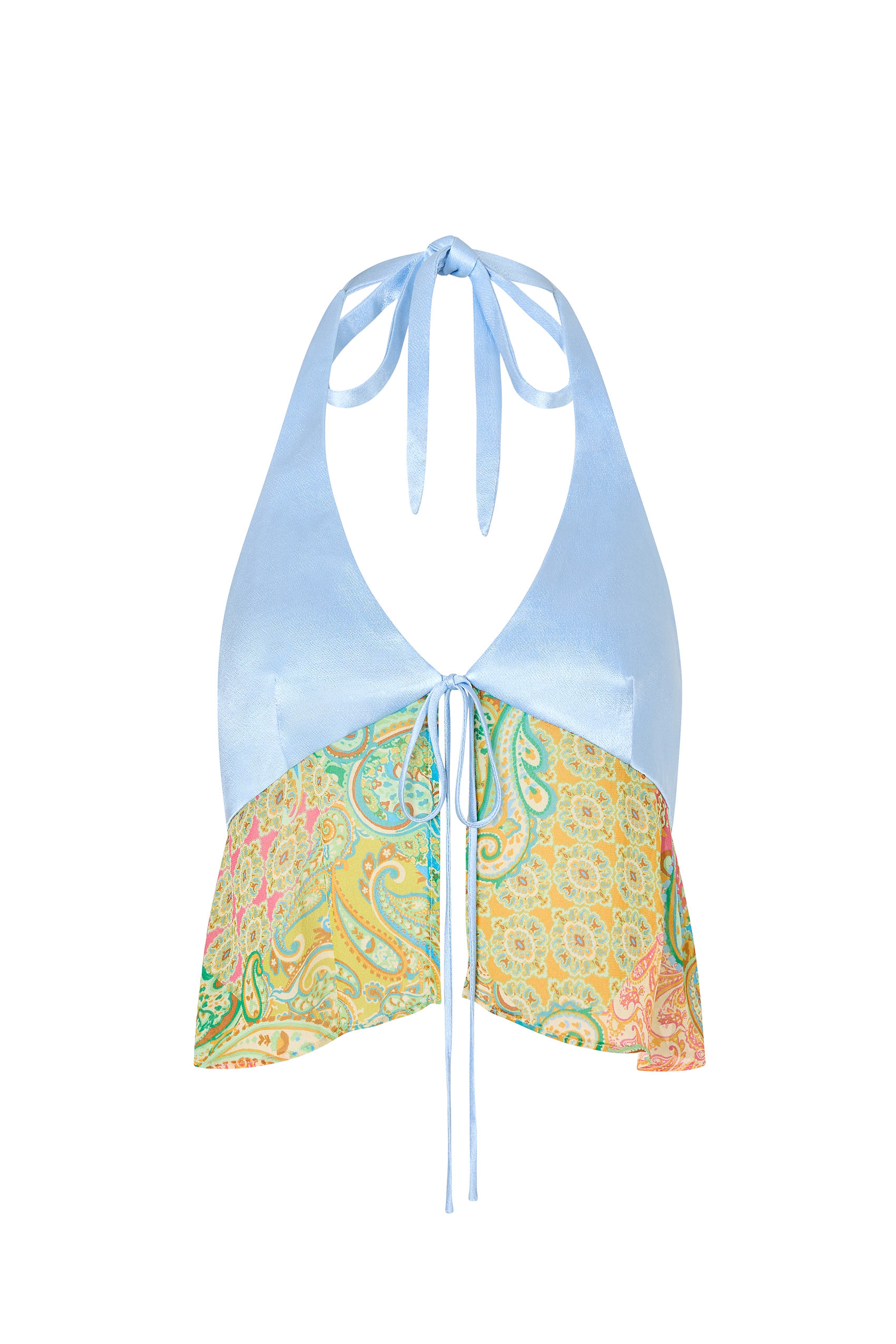 Syros Halter Top in Zephyrus