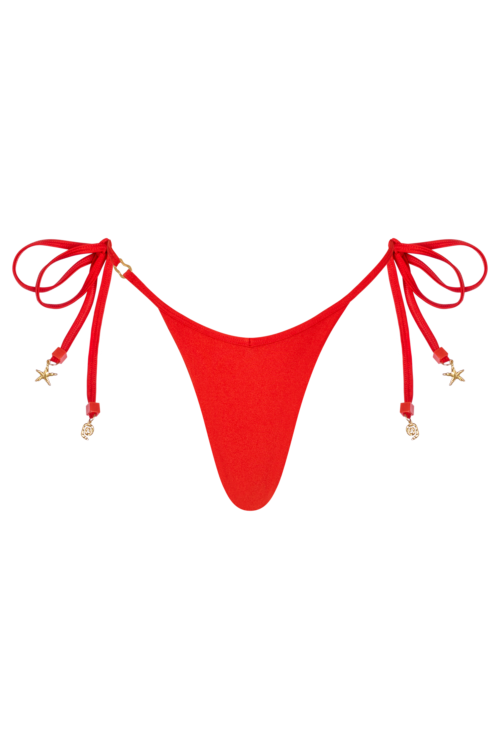 Malaga Bikini Bottom in Carmesi