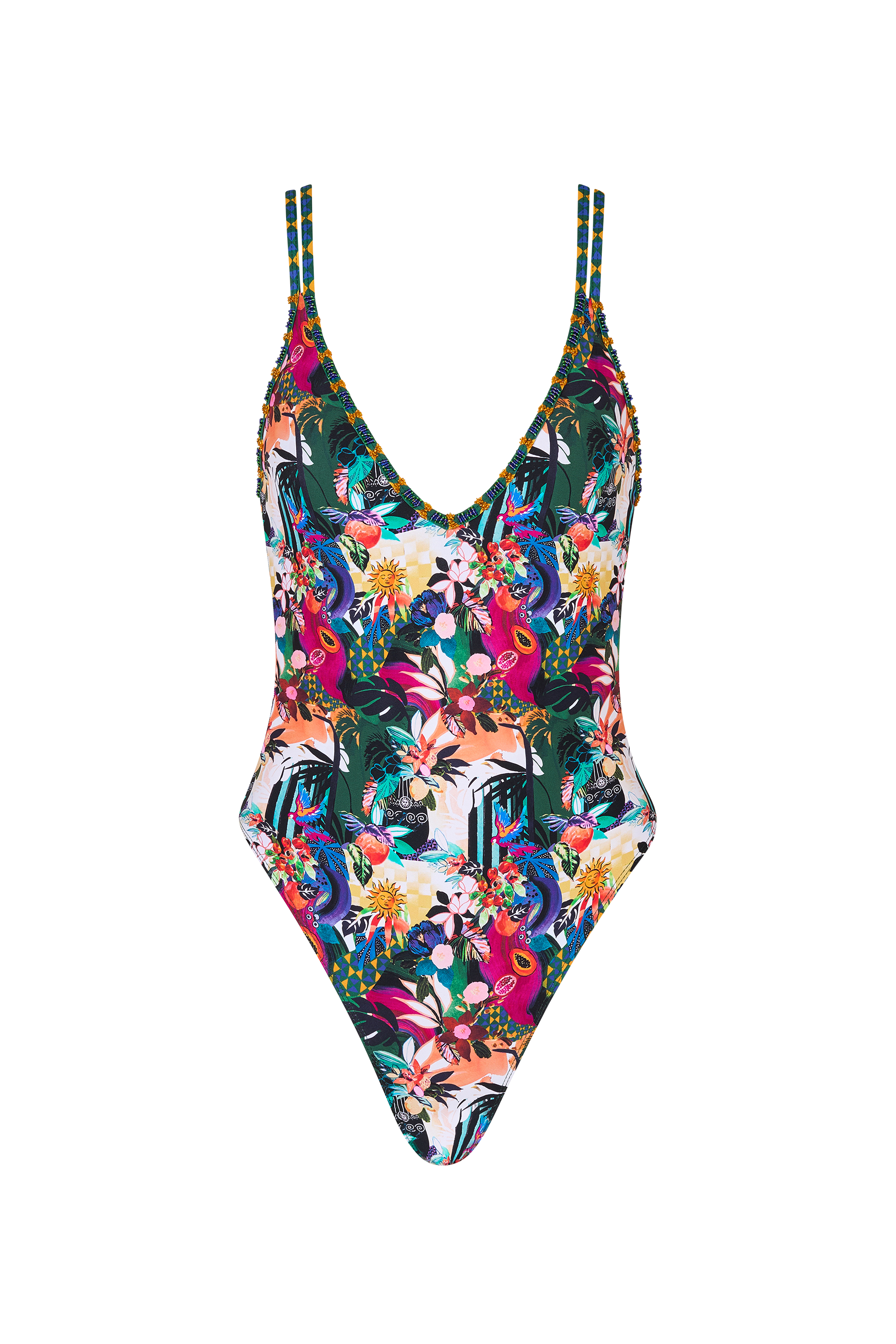 Amalfi One Piece in Tropicalia