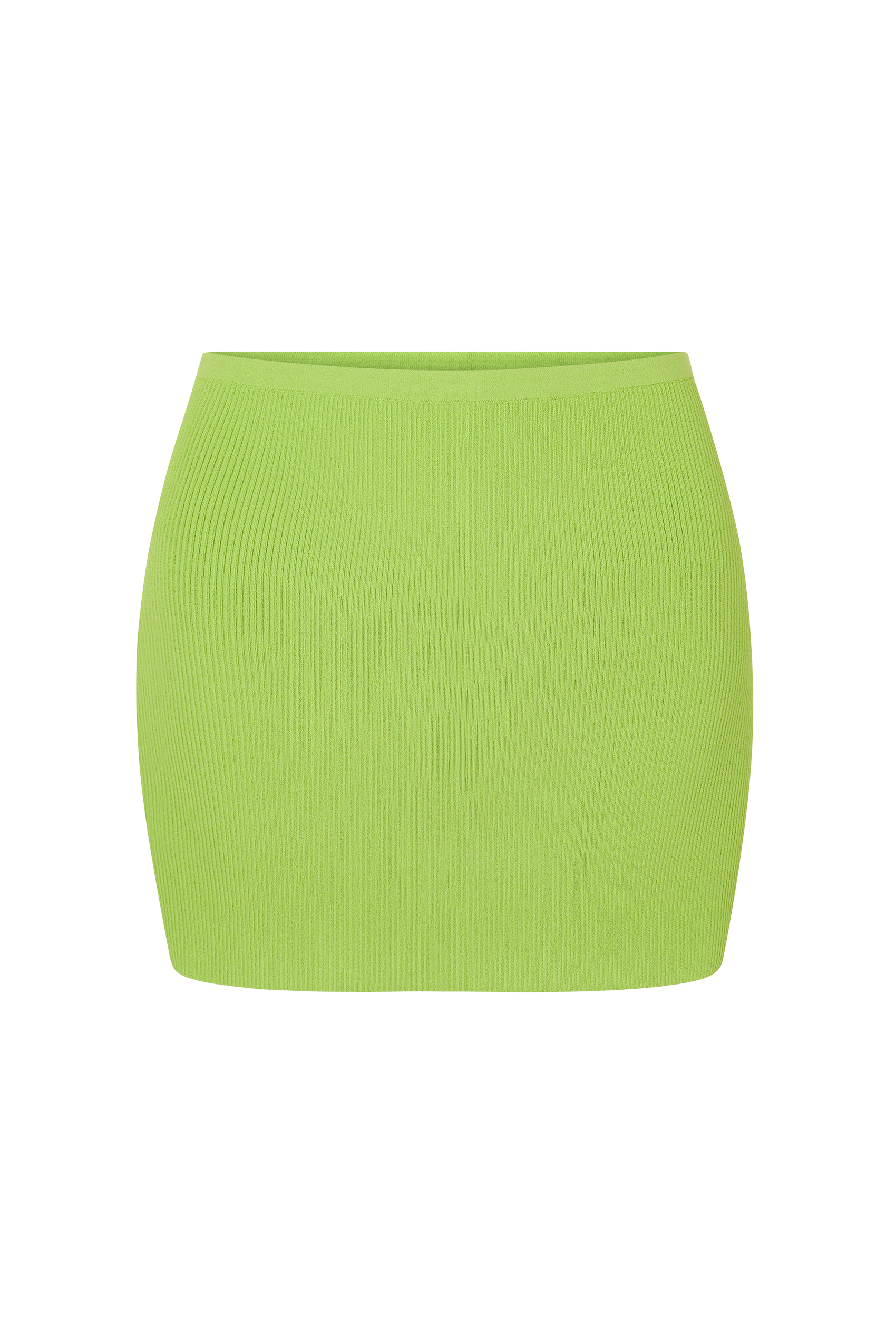 Larissa Knit Mini Skirt in Manzana