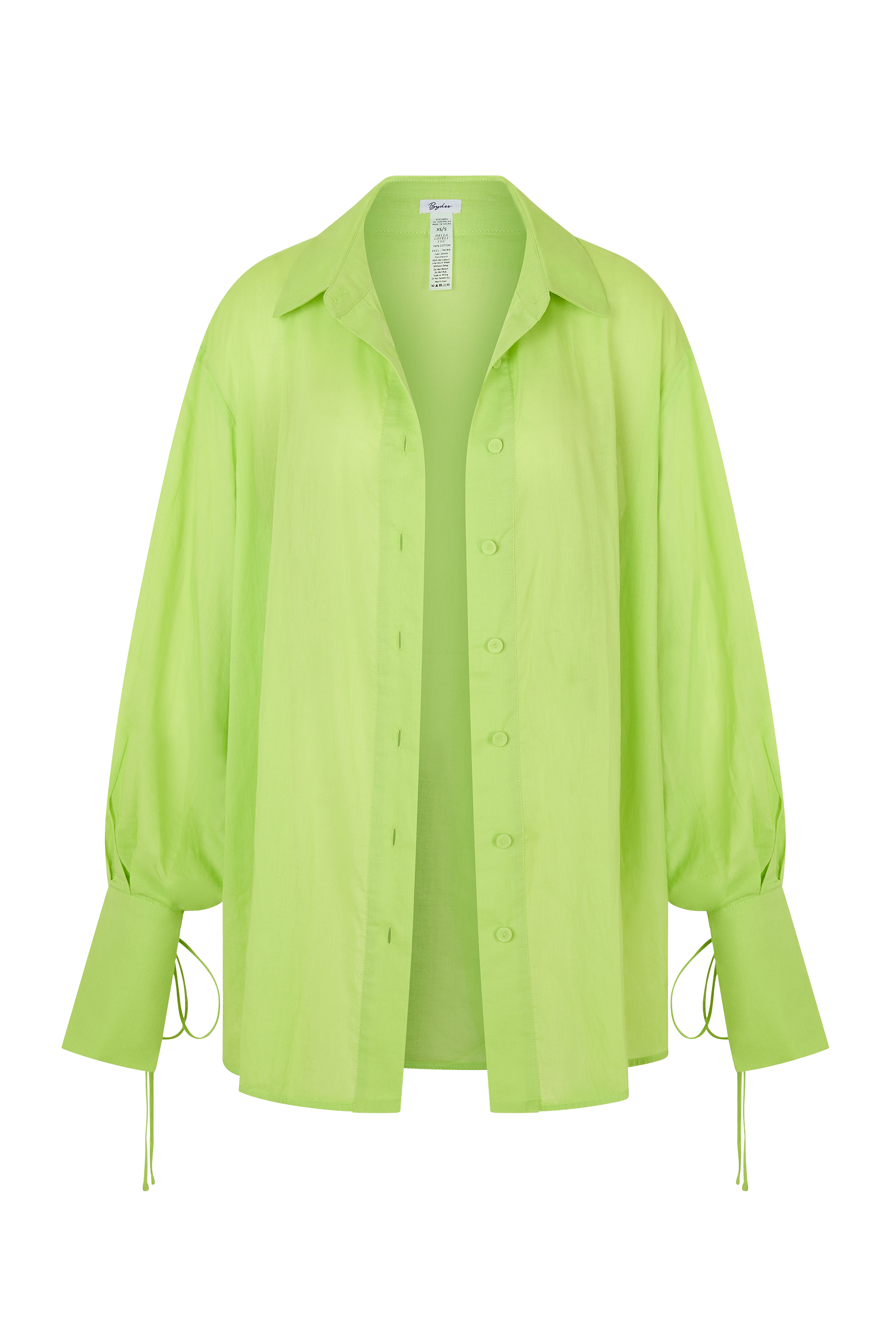 Valetta Cotton Shirt in Manzana