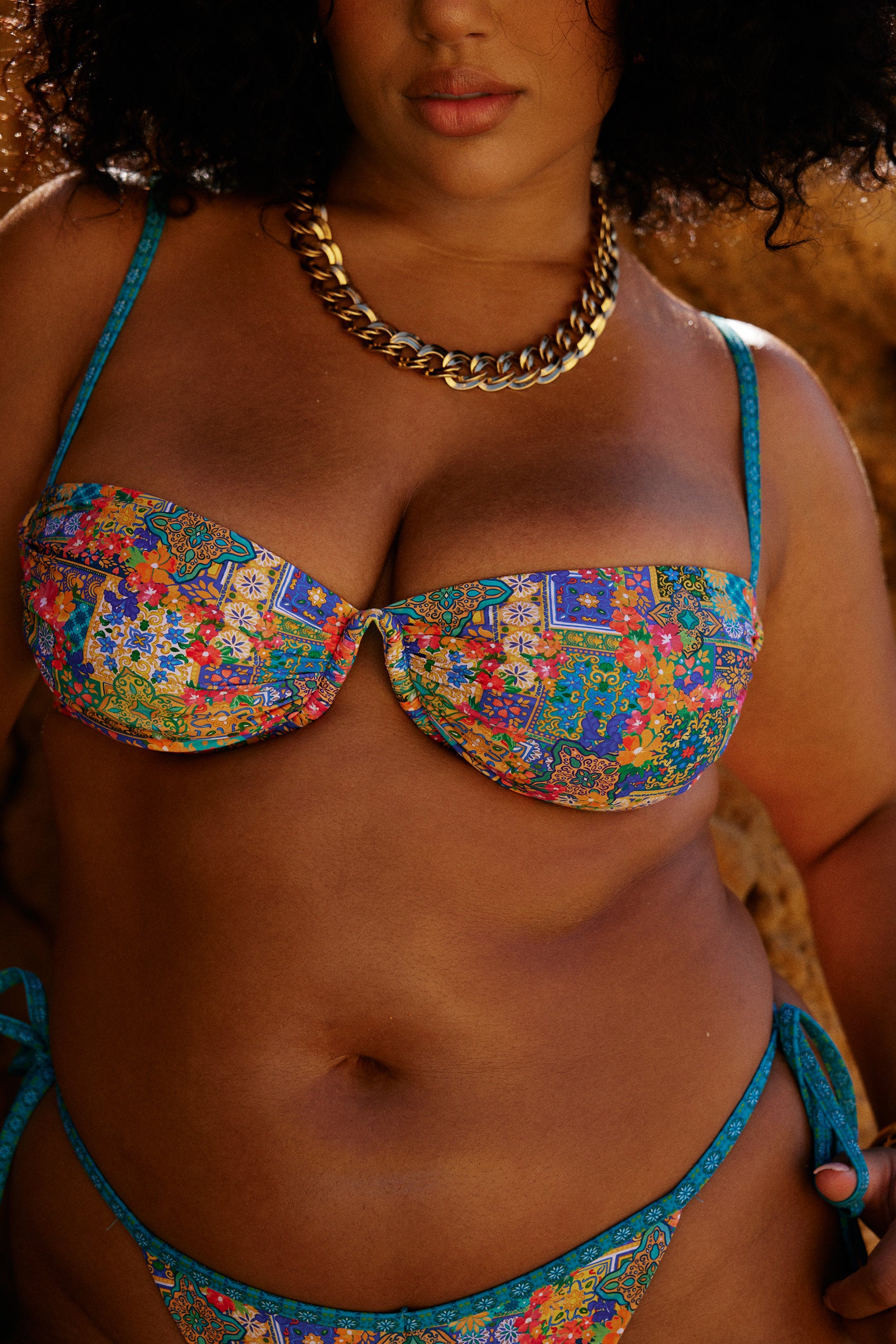 Riviera Bikini Top in Alegre