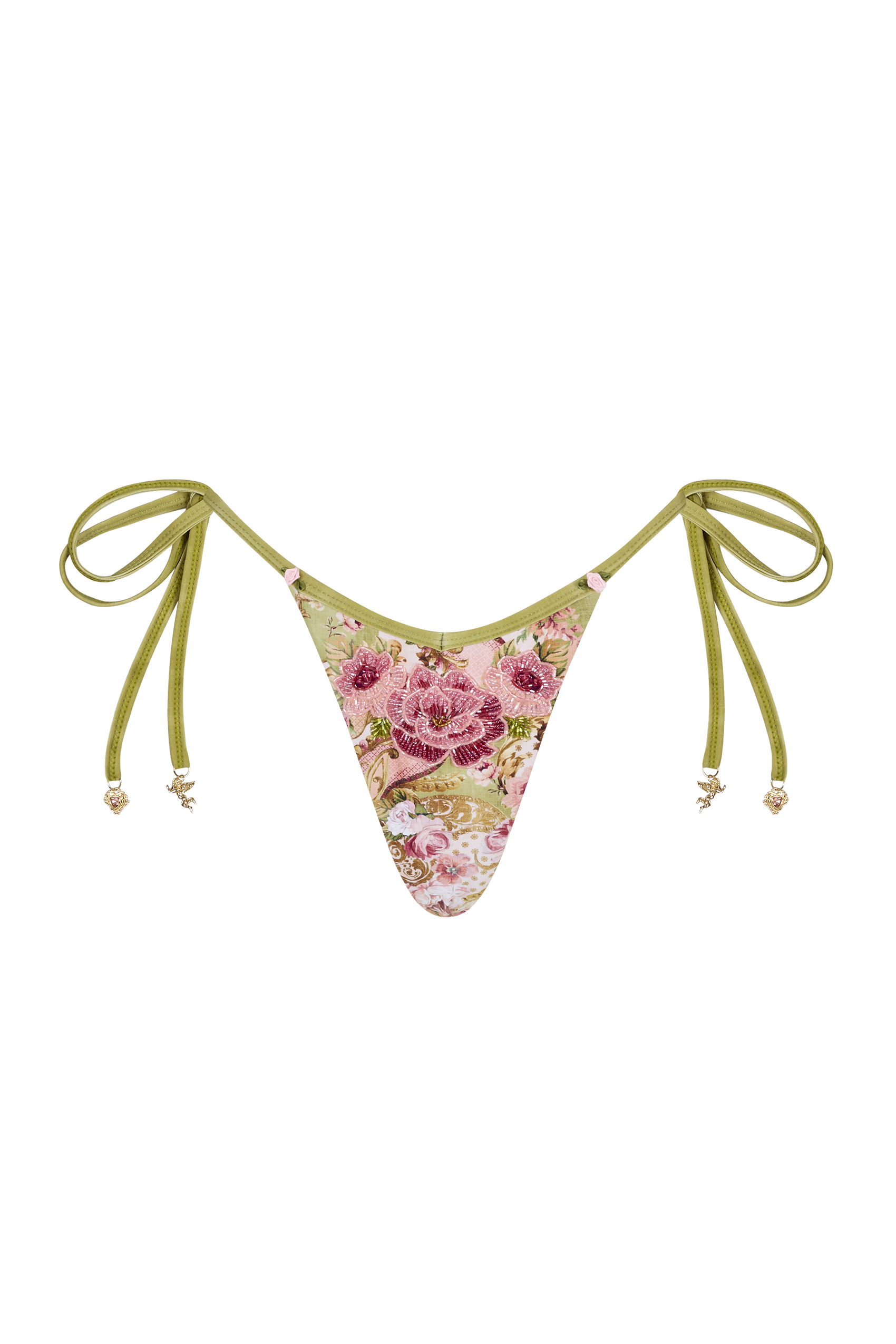 Malaga Bikini Bottom in Cherie