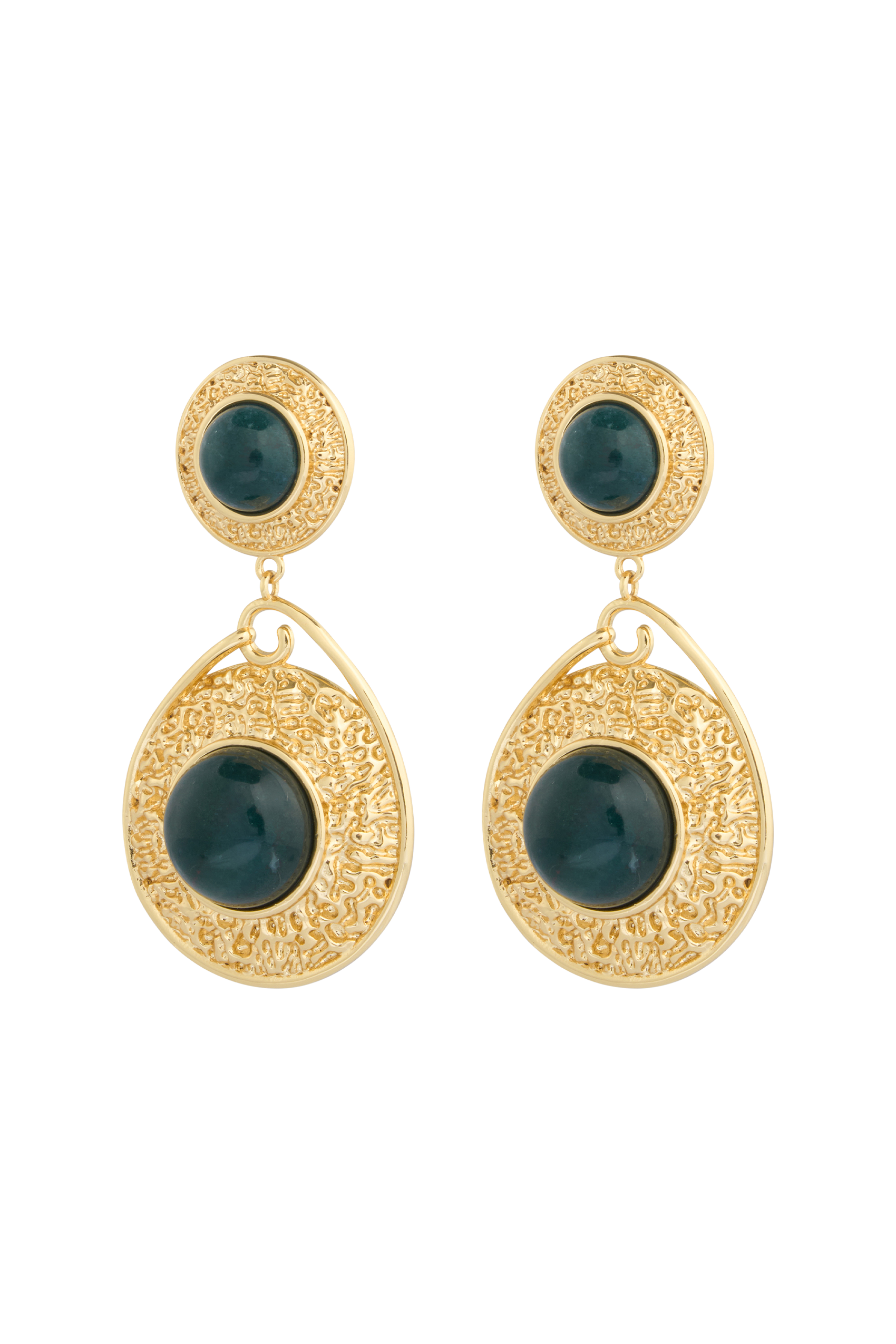 Copacabana Earrings in Indian Agate