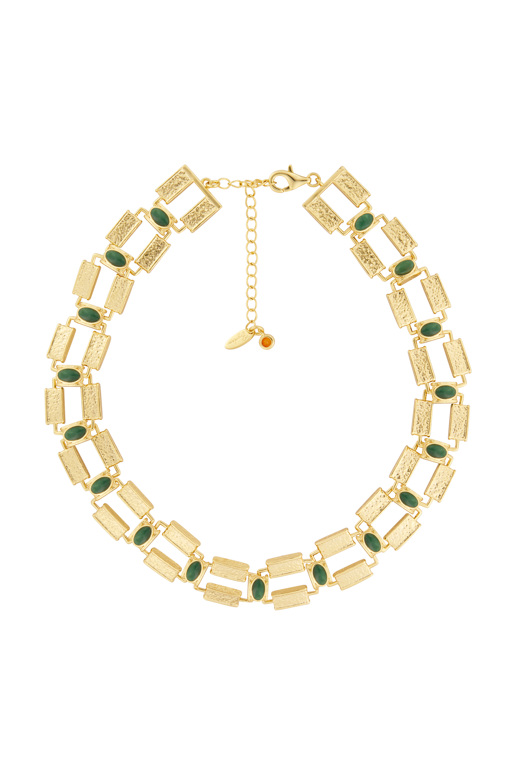 La Ceiba Choker in African Jade