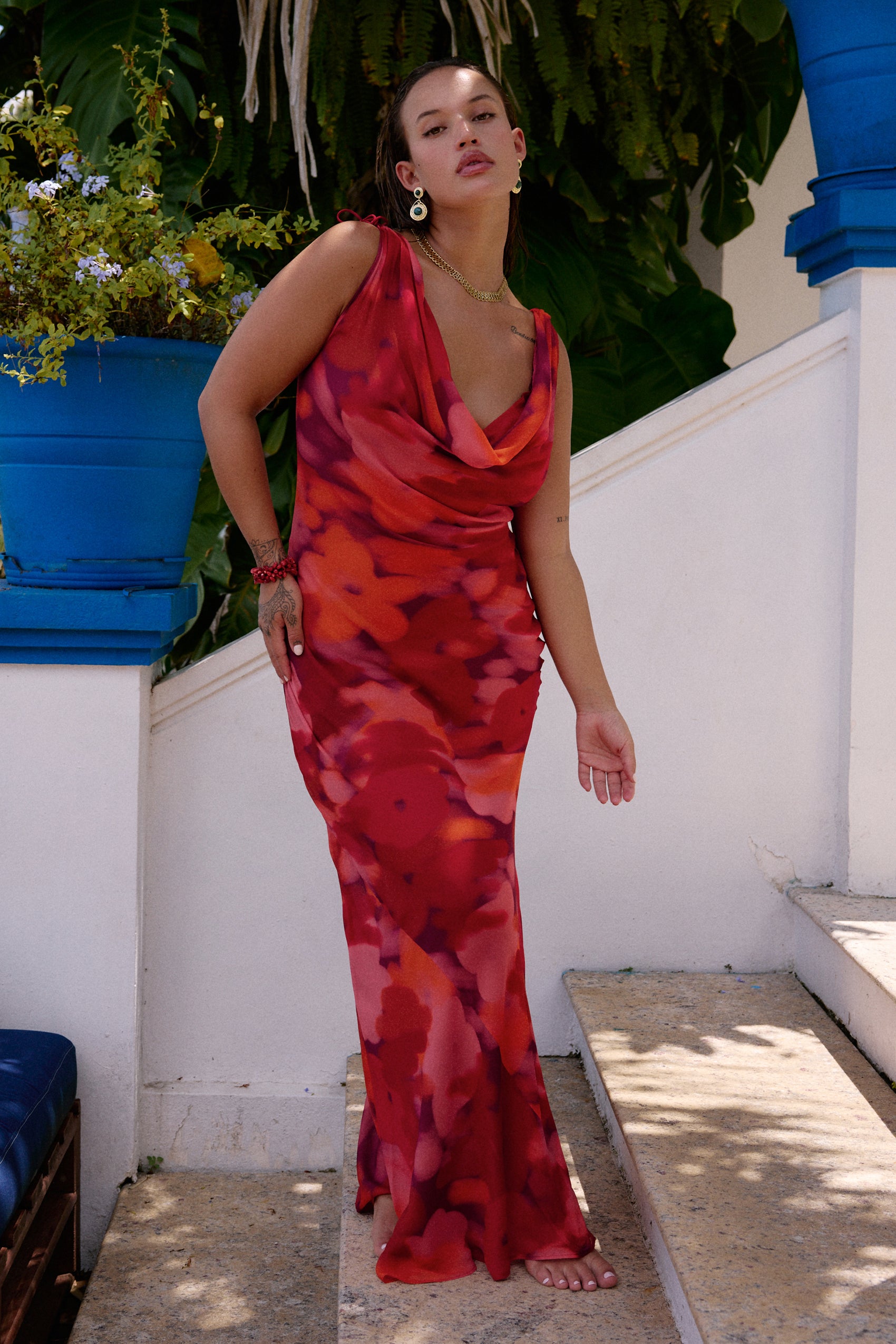 Andressa Dress in Floresta