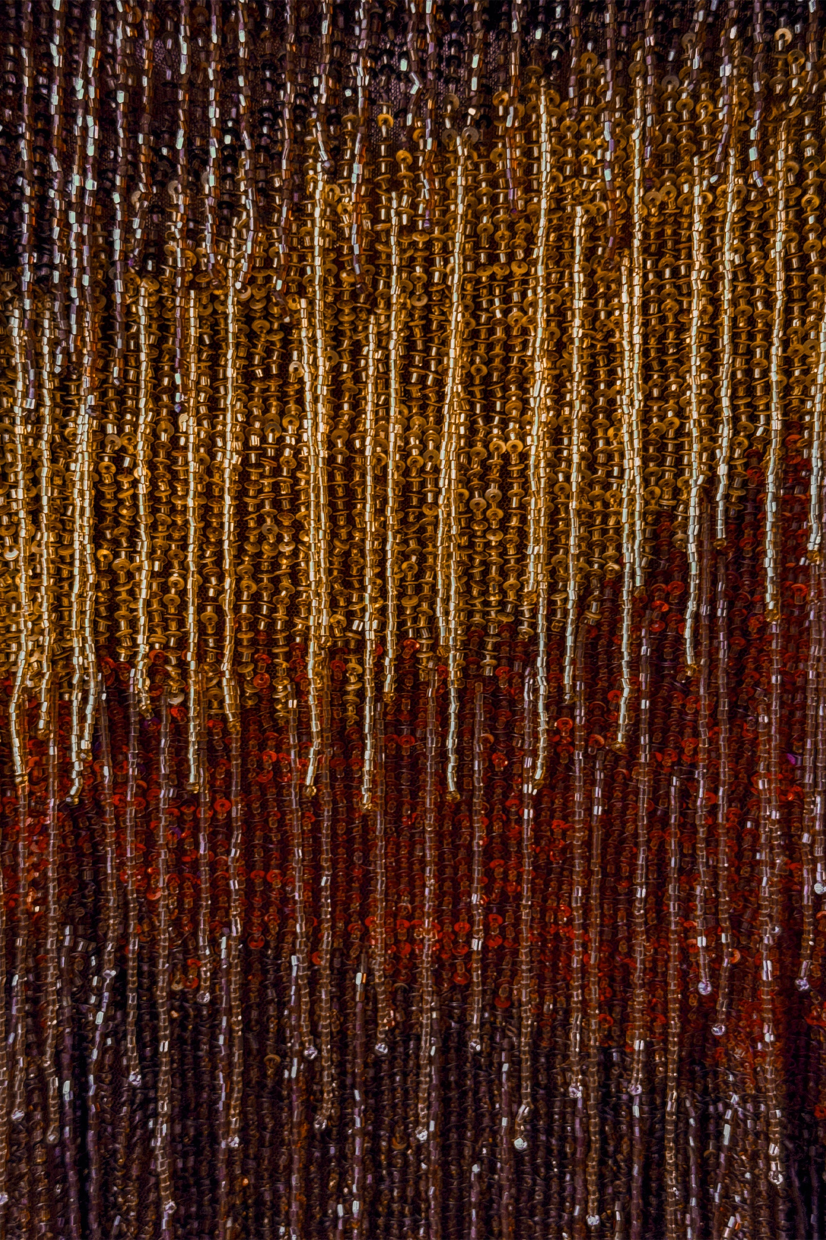 Zahana Hand Beaded Mini Dress