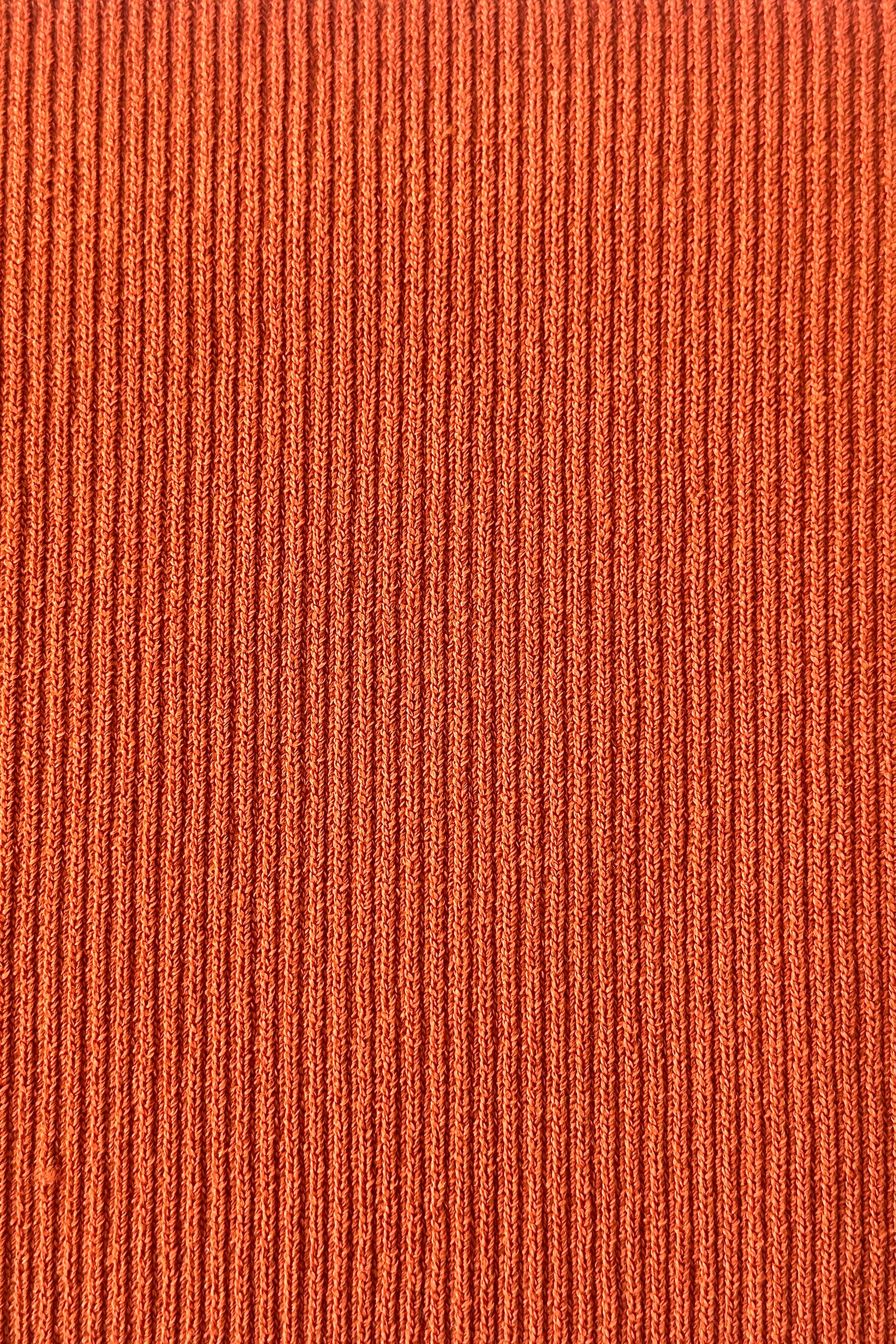 Larissa Knit Mini Skirt in Quemada