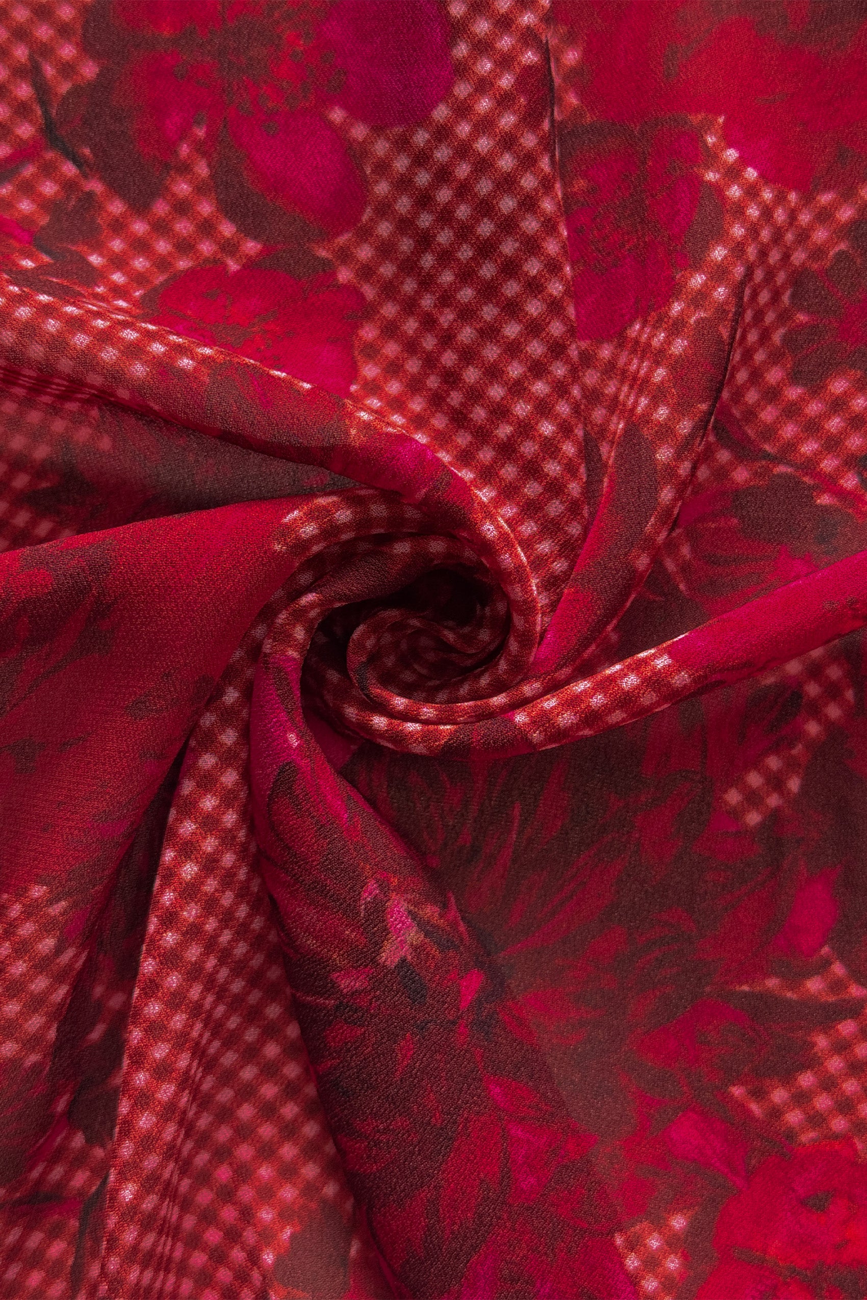 Georgette Sarong in Rose