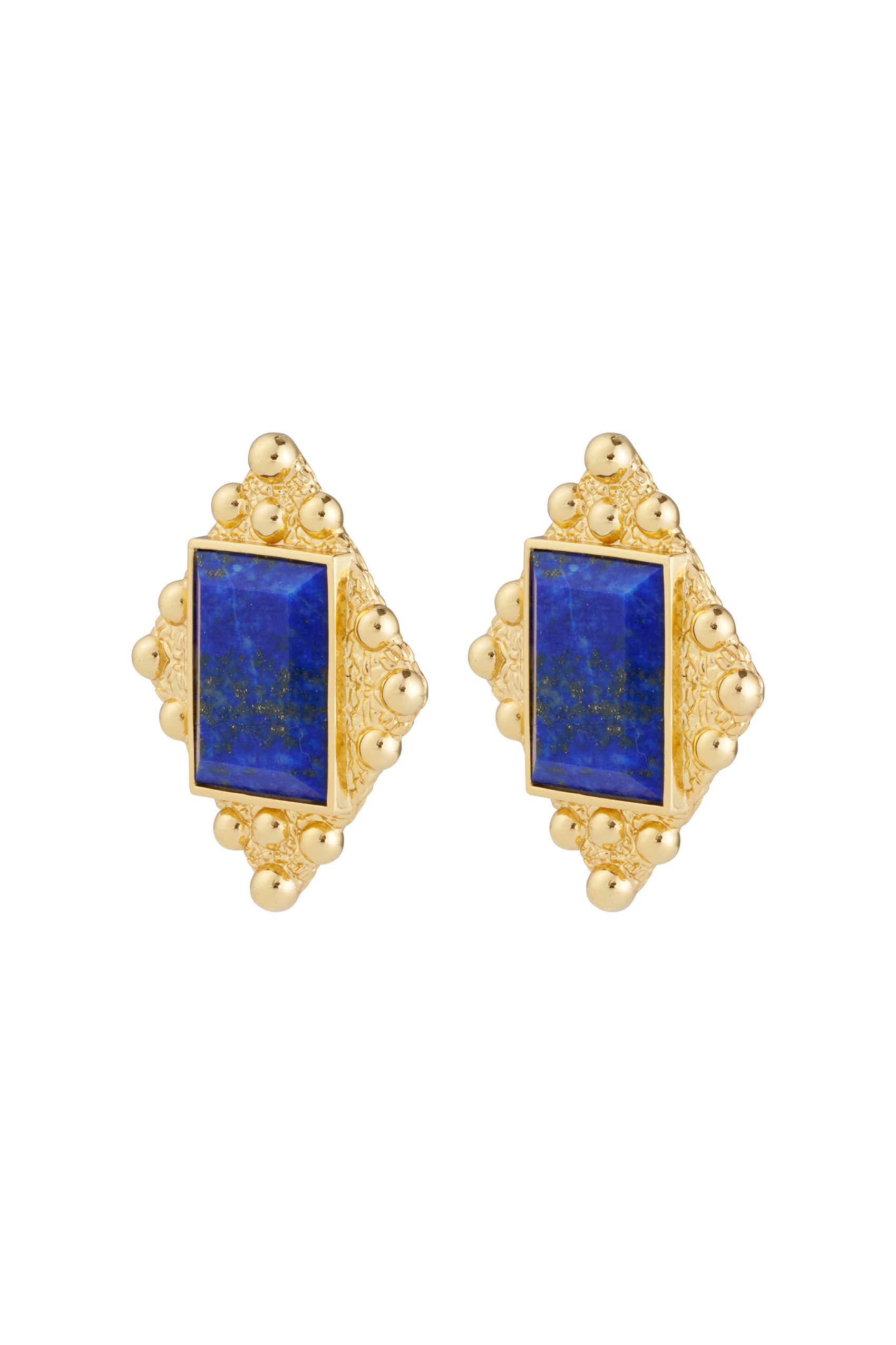 Taormina Earrings In Lapis Lazuli