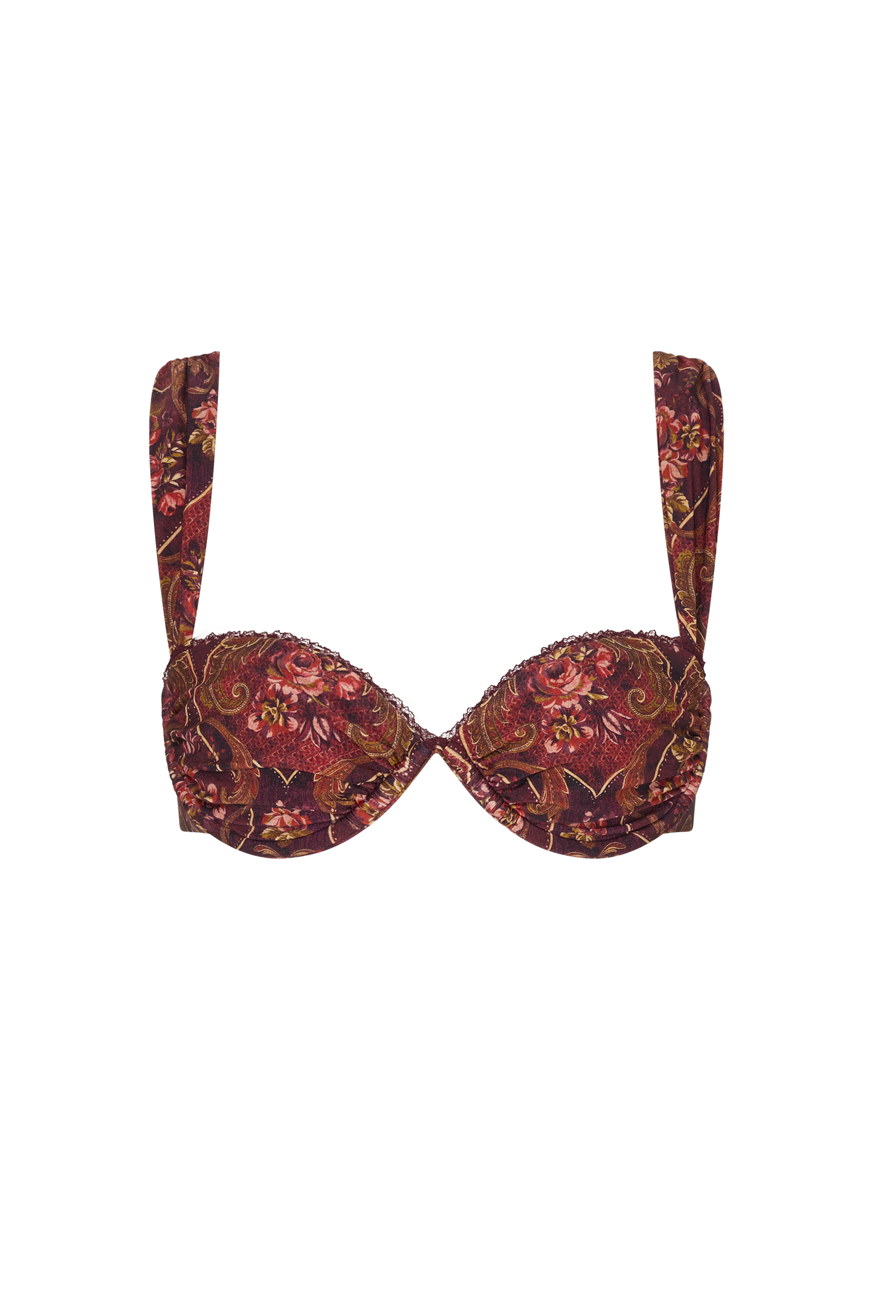 Ventura Bikini Top in Rosetta