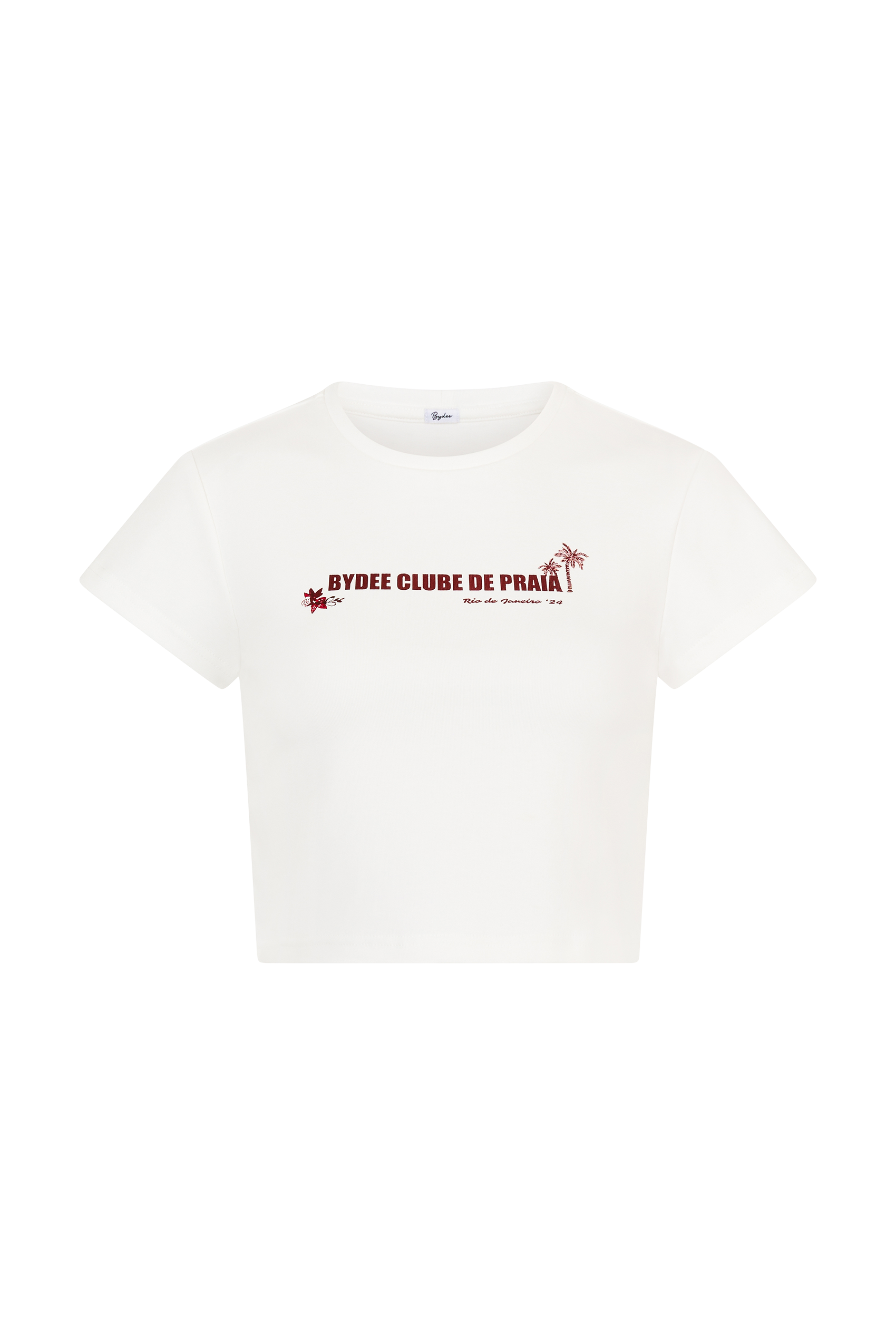 Isabel Baby Tee in White