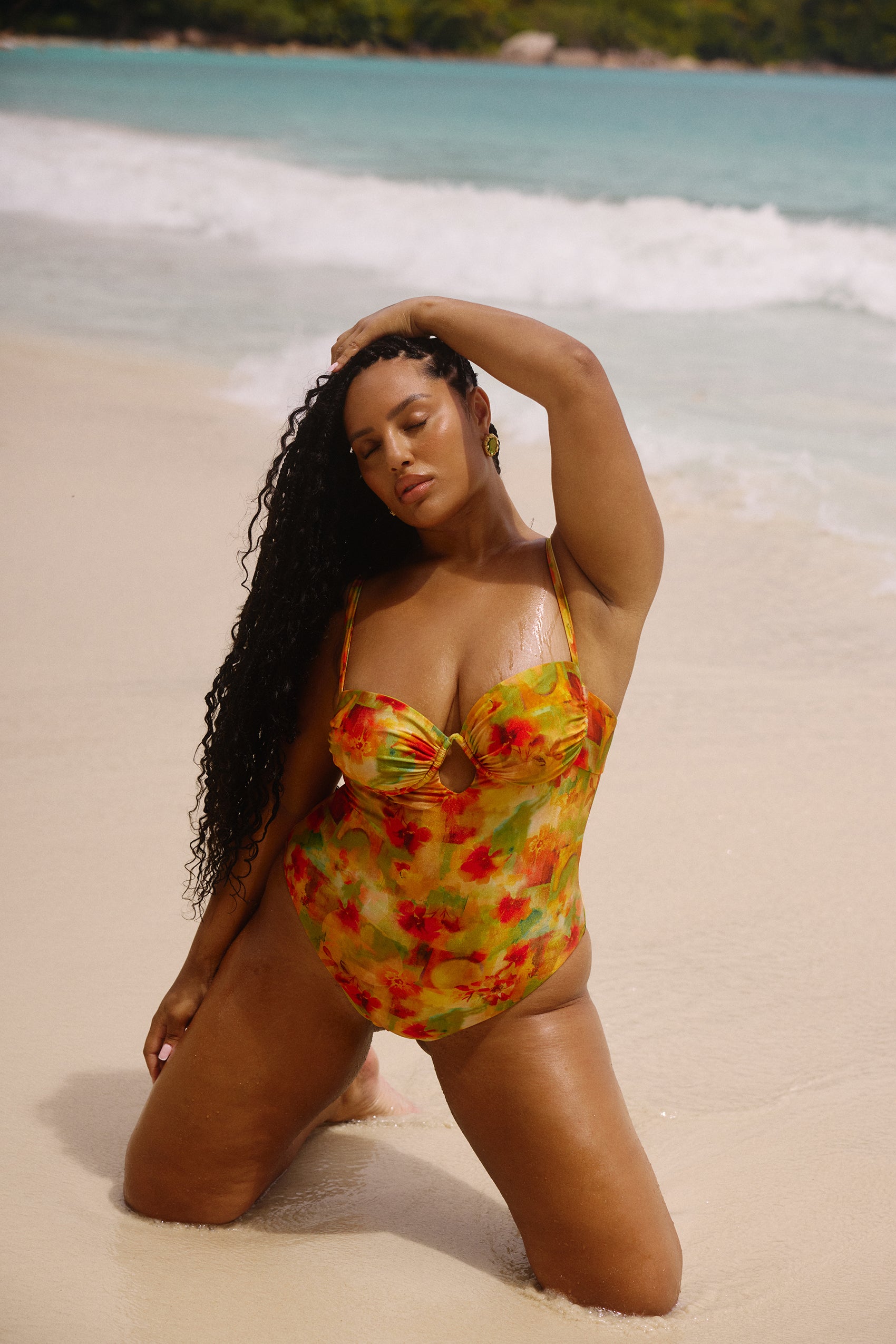 Tulum One Piece in Solara