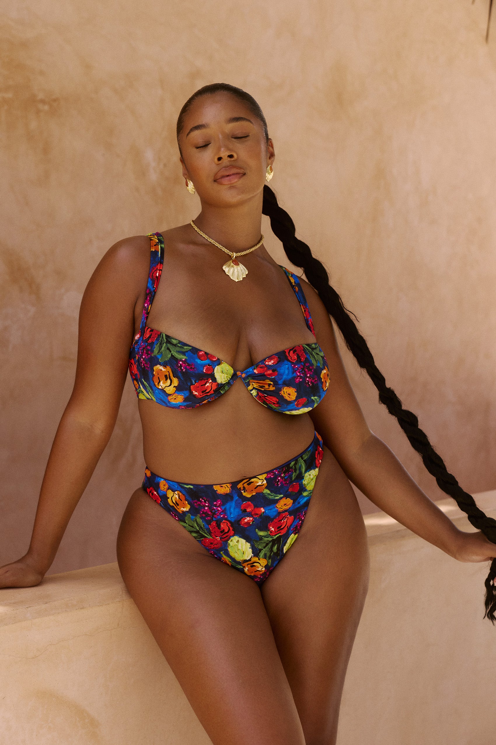 Antibes Bikini Bottom in Ayana