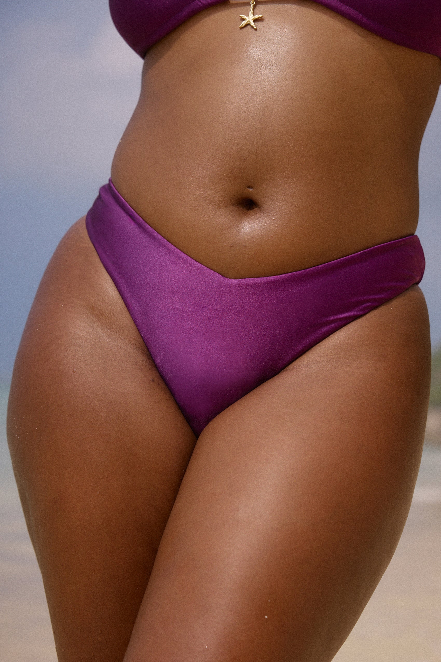 Collective Swimwear - Balboa Bottom in Violetta third image