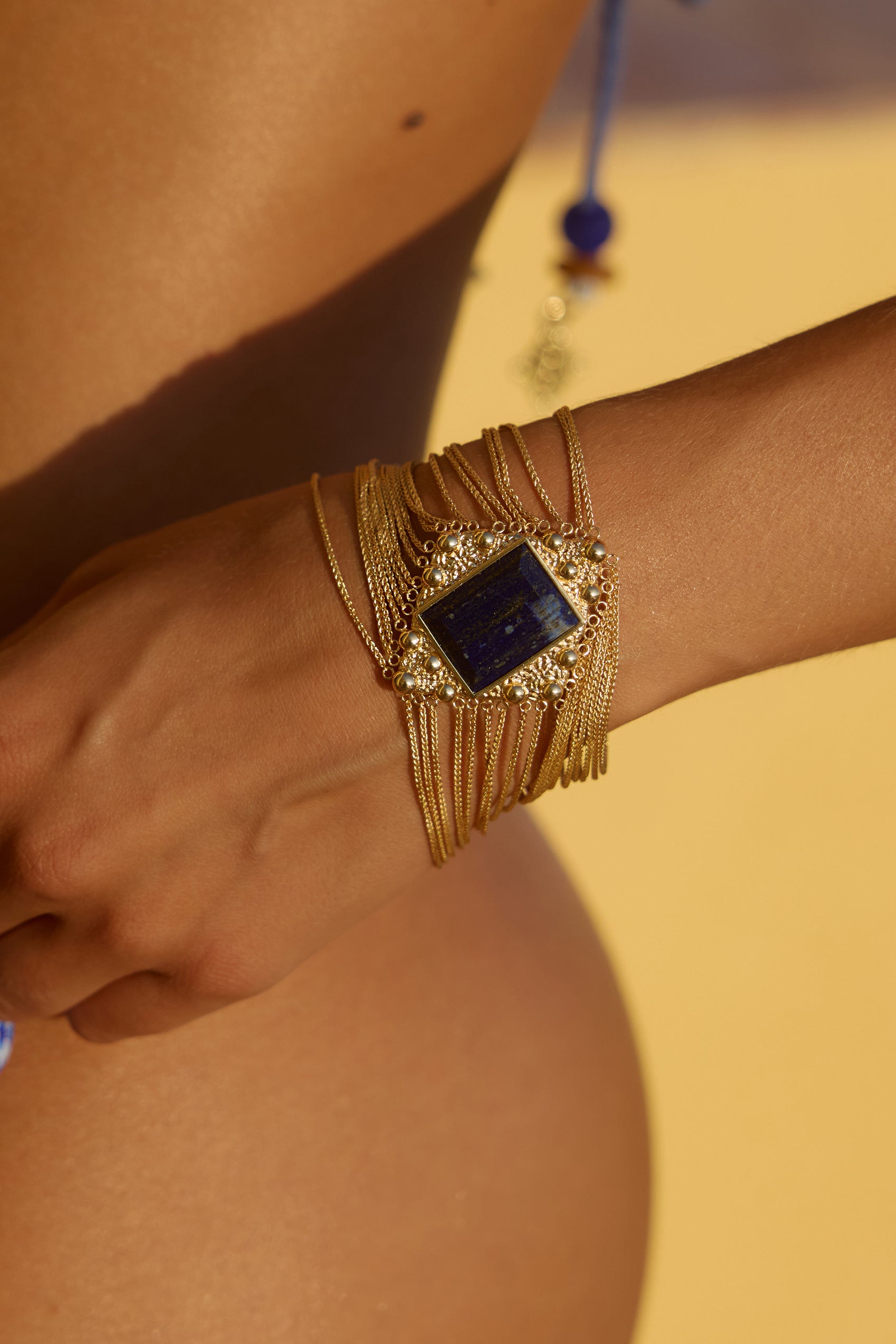 Taormina Bracelet in Lapis Lazuli