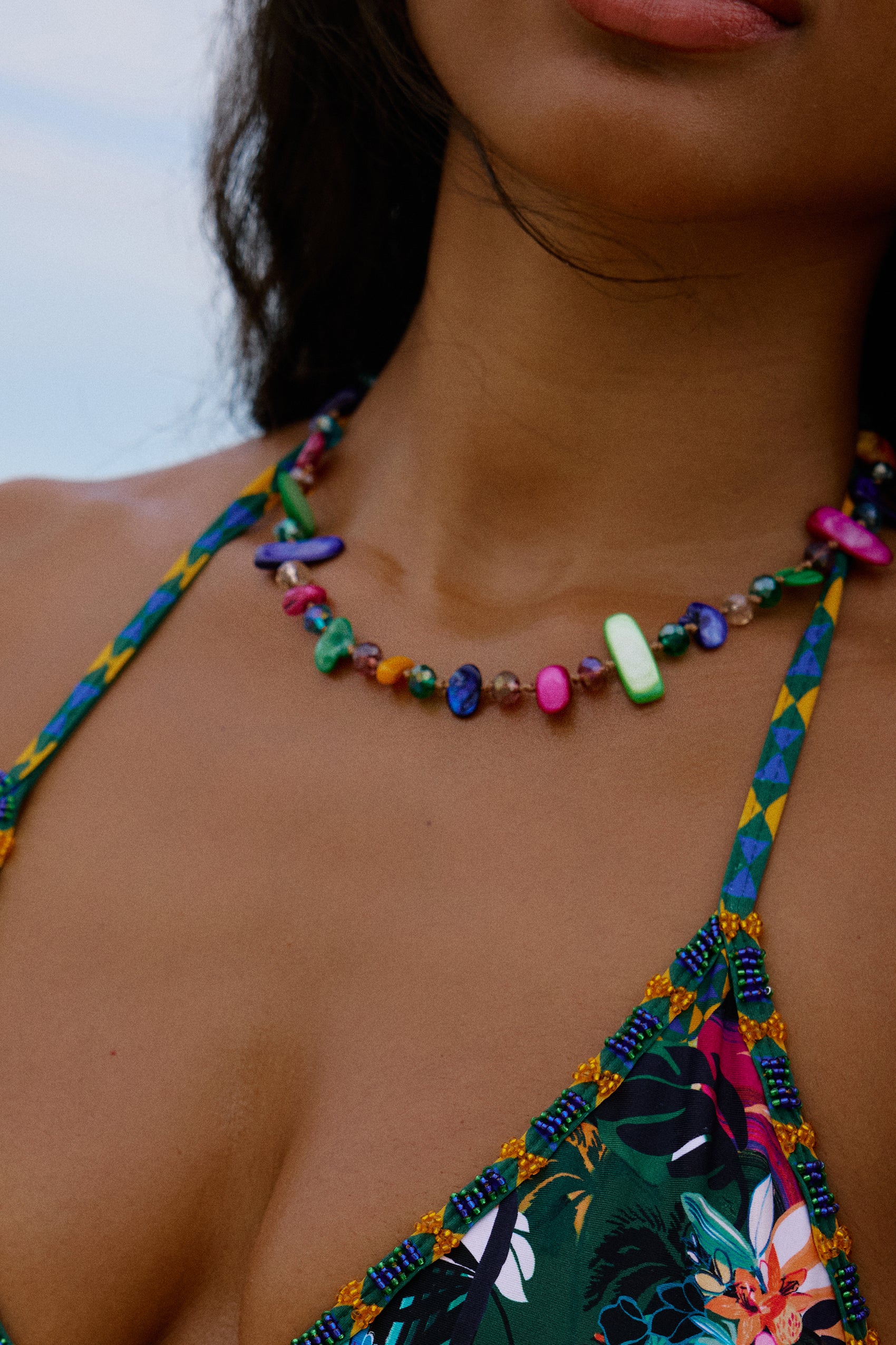 Tropicália Beaded Necklace