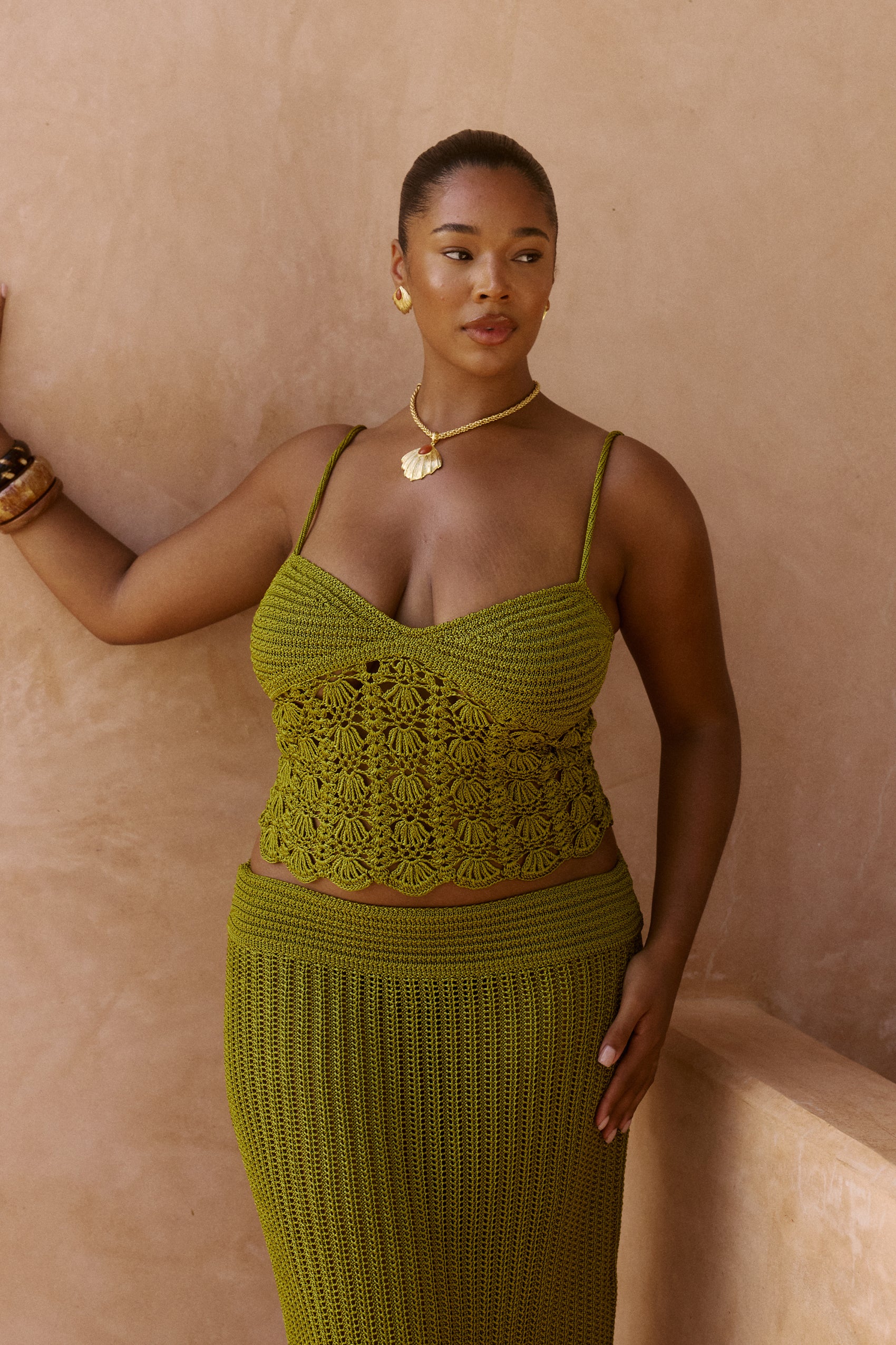 Zola Crochet Top in Paya