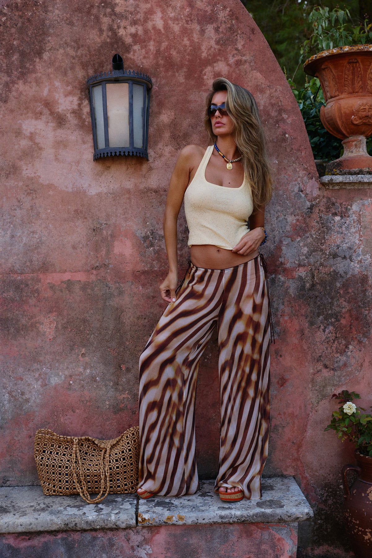 Mazara Pants in Palazzo
