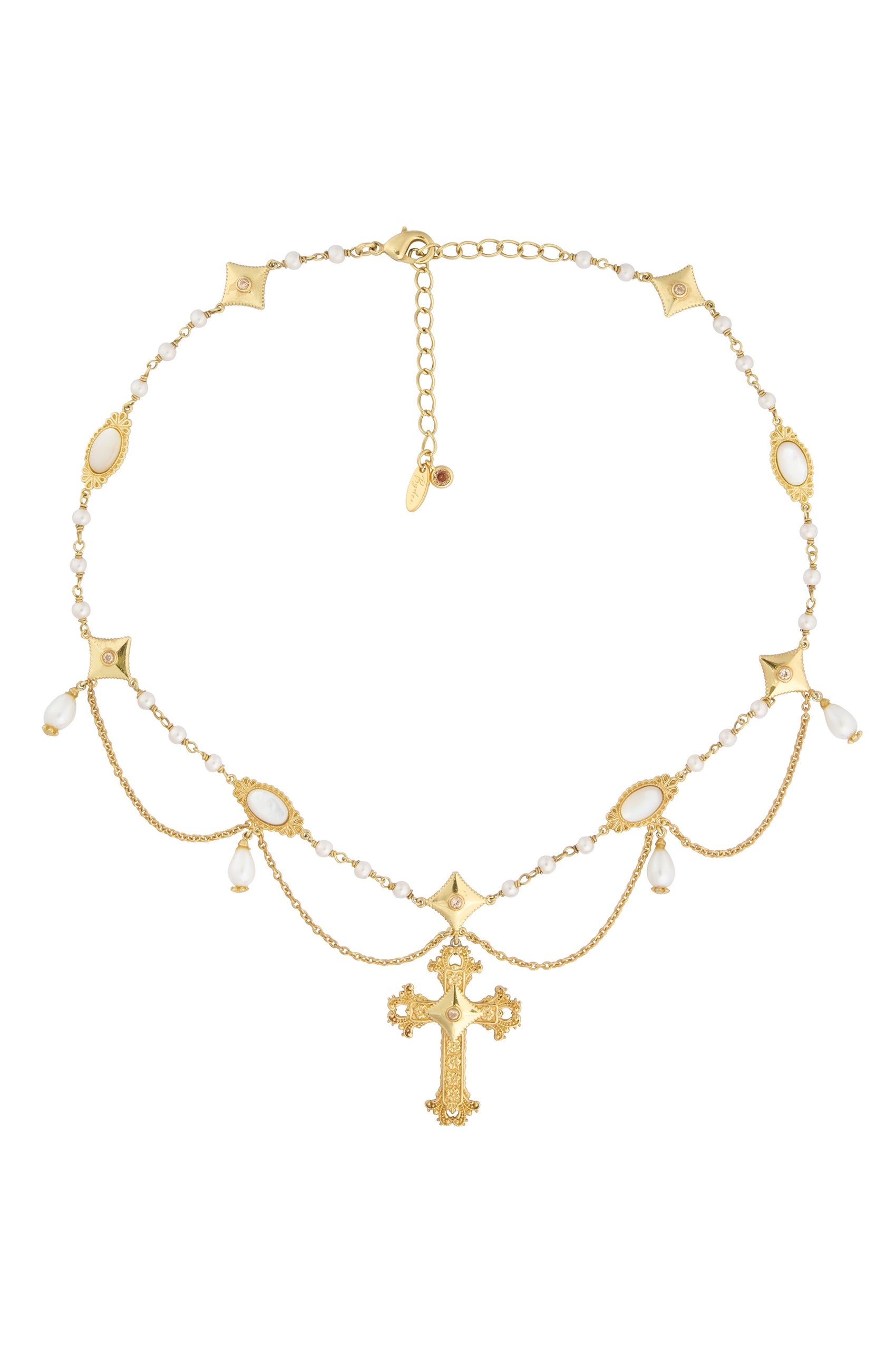 Cielo Cross Necklace