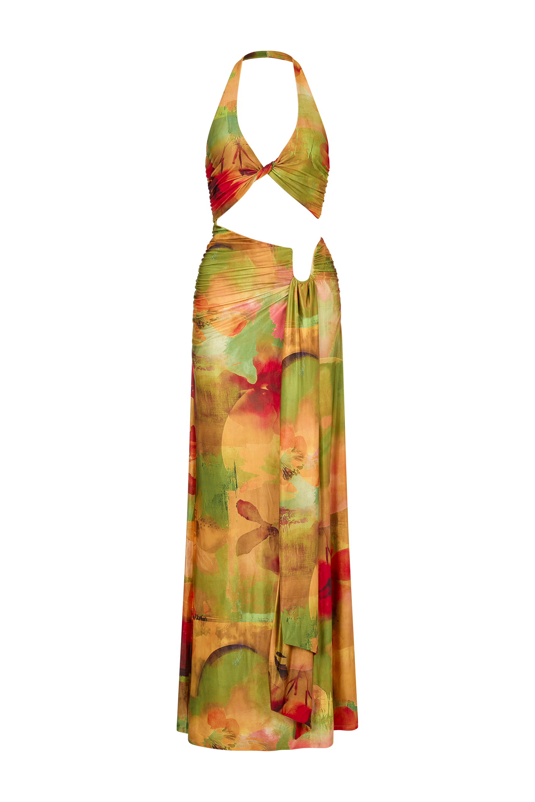Amani Jersey Maxi Dress in Solara