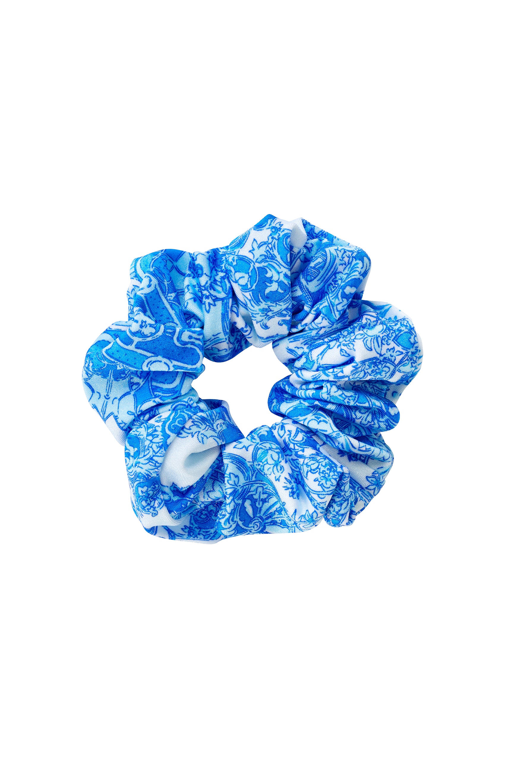 Scrunchie in Azzurro