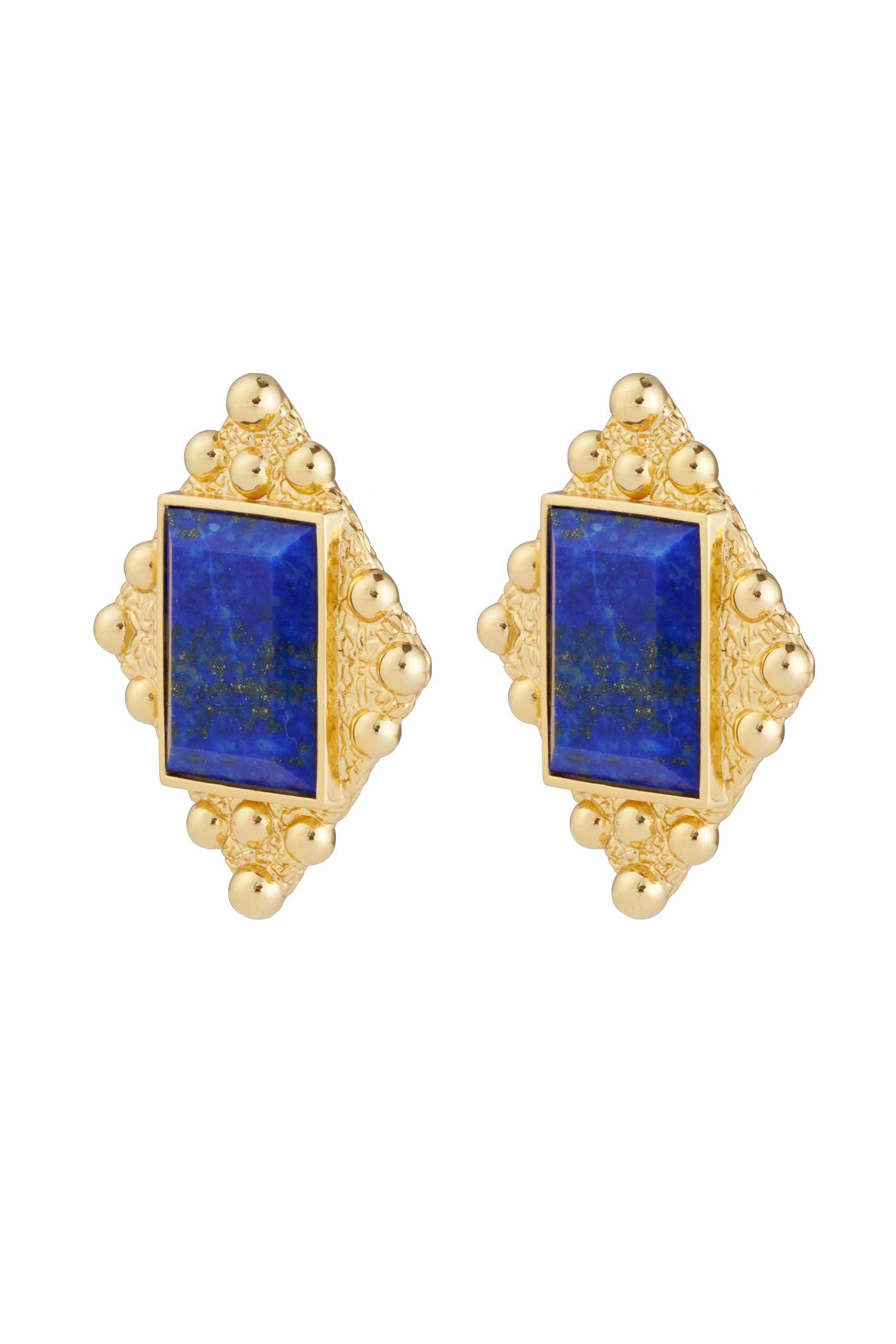 Taormina Earrings In Lapis Lazuli