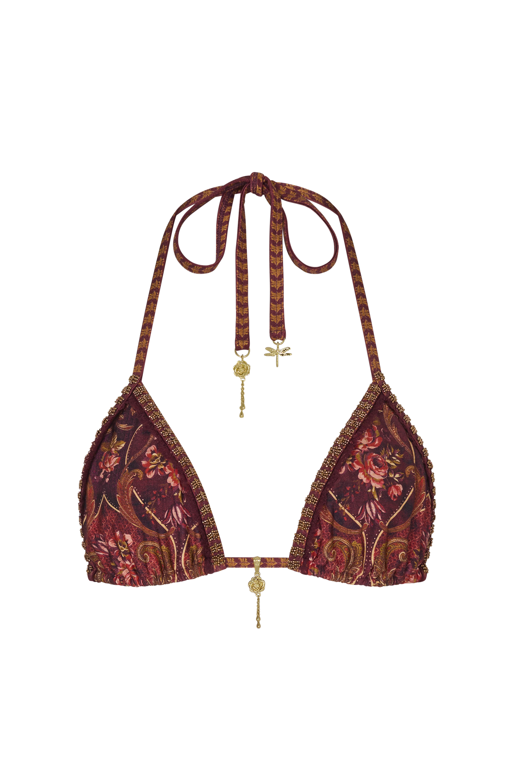 Barcelona Bikini Top in Rosetta