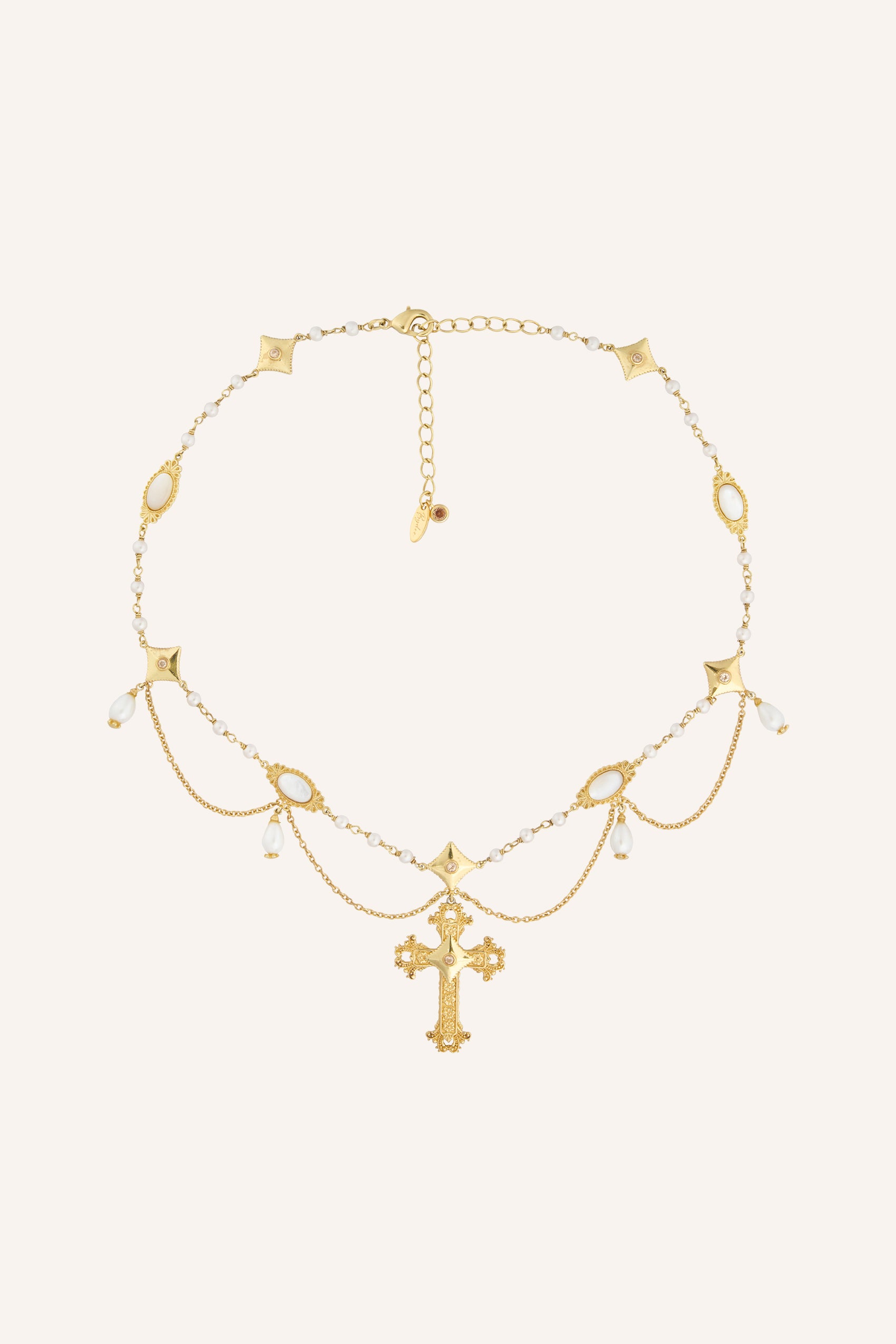 Cielo Cross Necklace