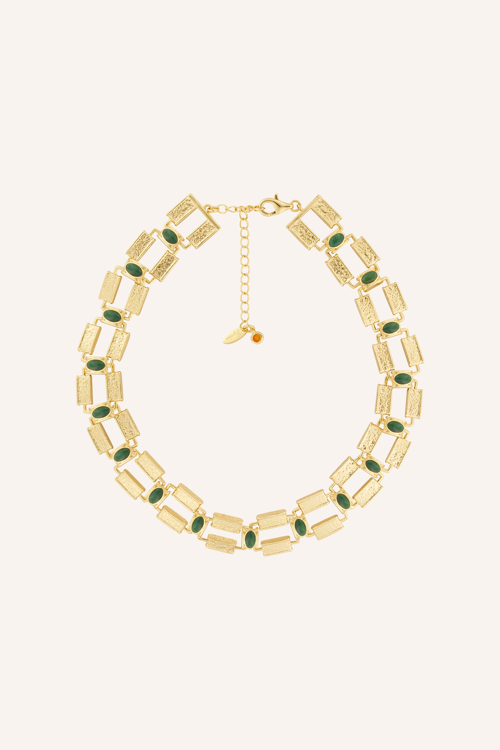 La Ceiba Choker in African Jade