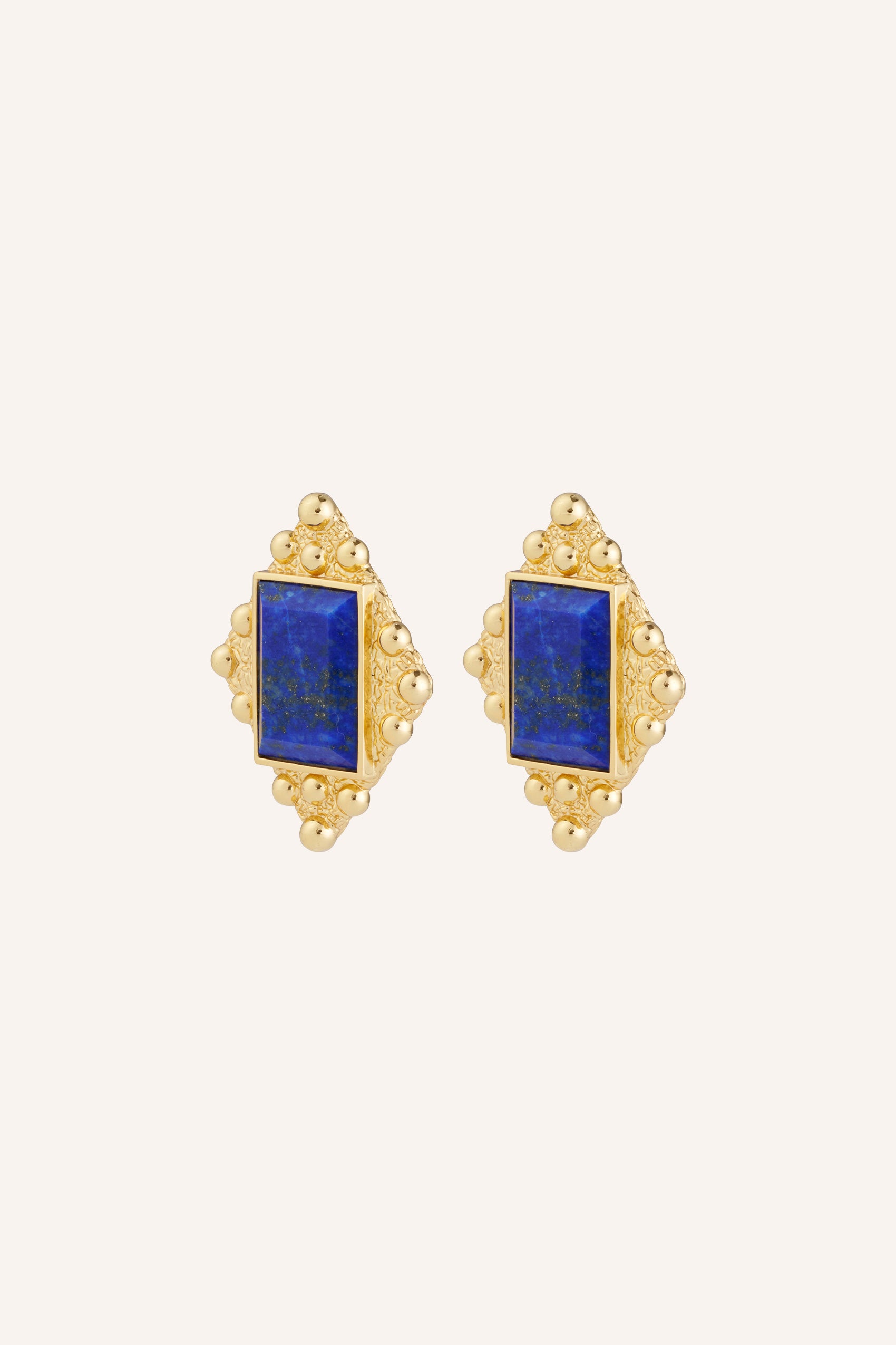 Taormina Earrings In Lapis Lazuli